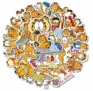 Samolepky Garfield 50ks